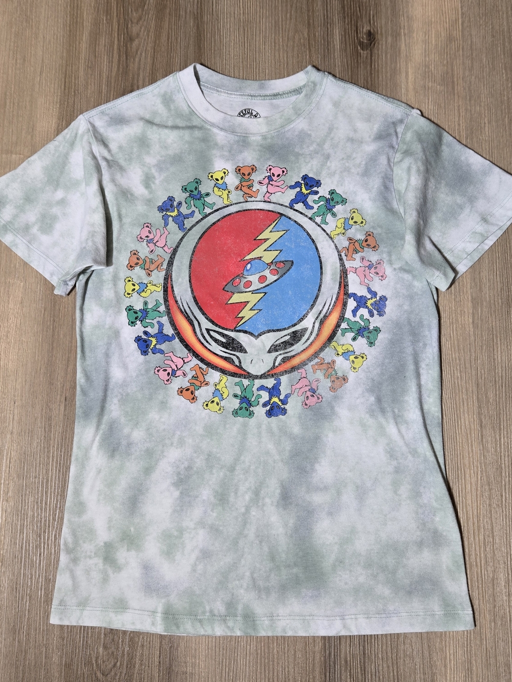Grateful Dead Tie Dye Alien Tee